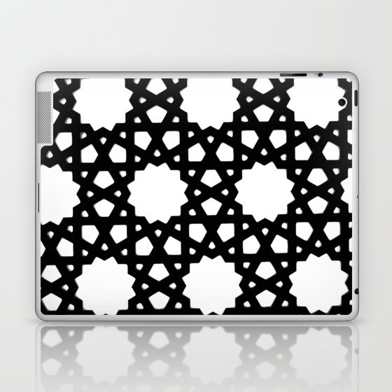 Black & White Laptop & iPad Skin
