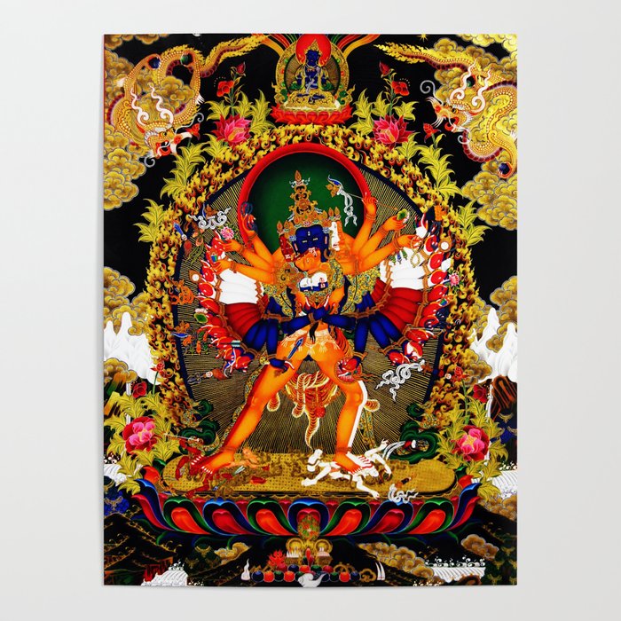 Hindu Kali 12 Poster