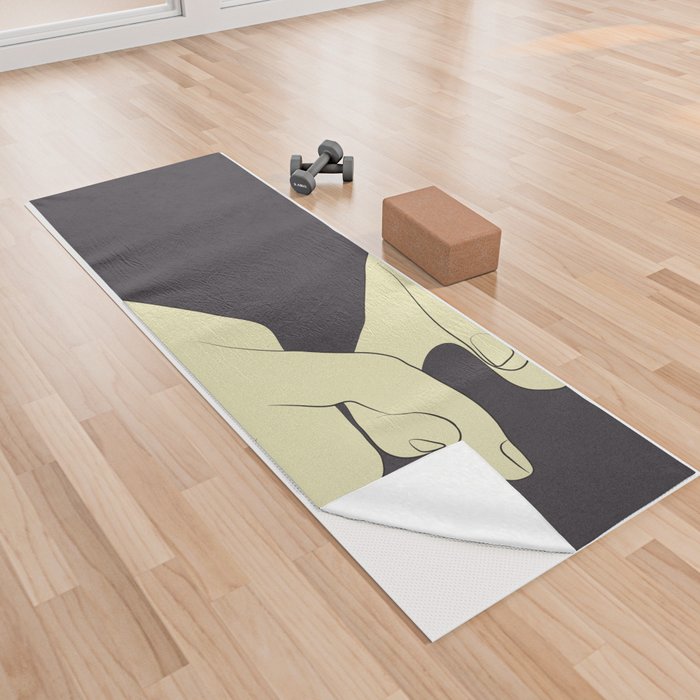 By Your Side 01 Yoga Towel