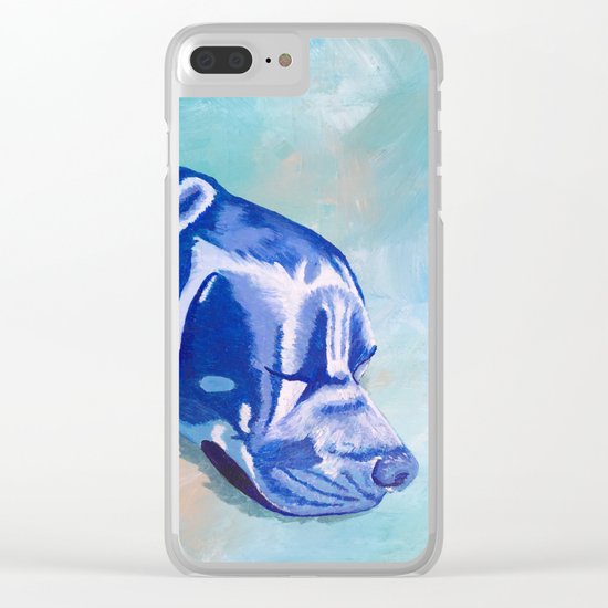 Sweet Sleeper Clear iPhone Case