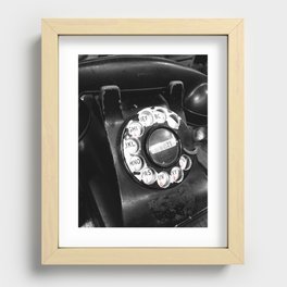 Call Me Another Day Recessed Framed Print