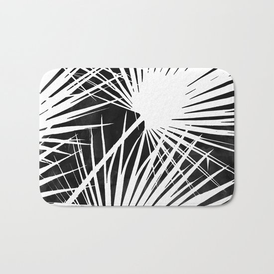 Desaturated Palm Bath Mat