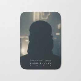 Blade Runner 2049 Noir Bath Mat | Bladerunner, Cult, Classic, Cyberpunk, Joi, Cinema, Vintage, Replicants, Scifi, Movie 