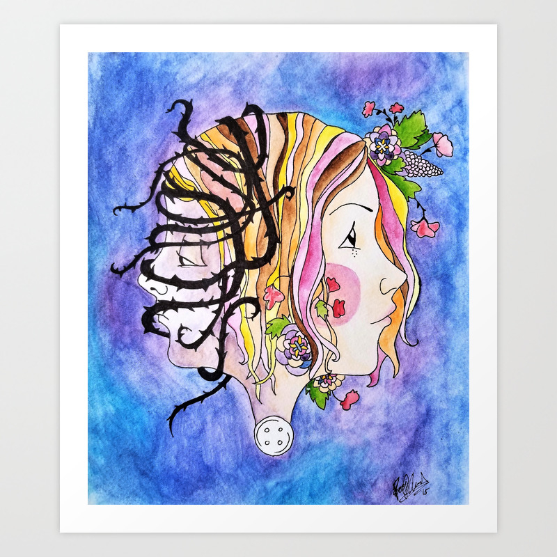 Bipolar Disorder Art Print By Pganatra13 Society6