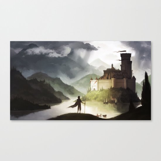 Lakeside Canvas Print