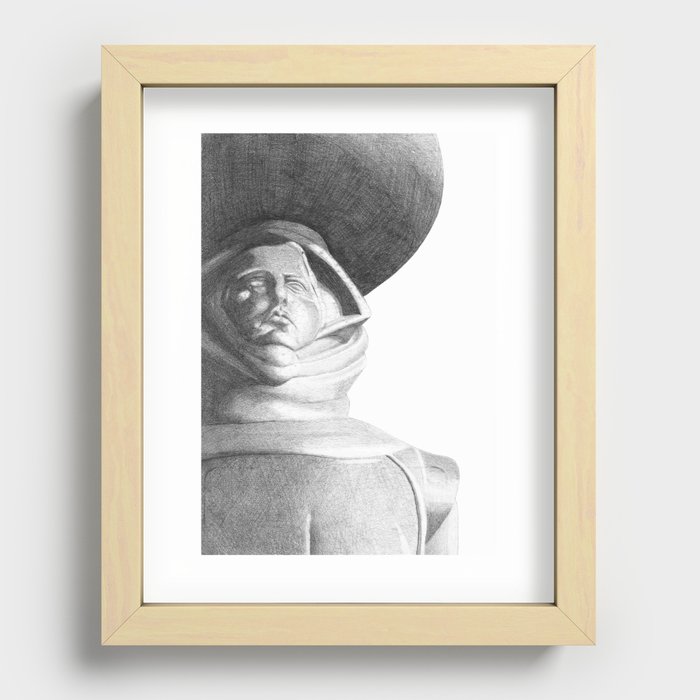 stoic Recessed Framed Print