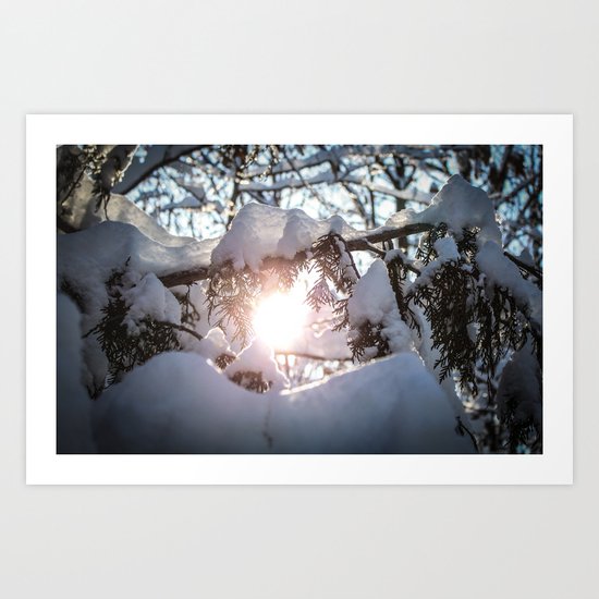 Sunny Haze Art Print