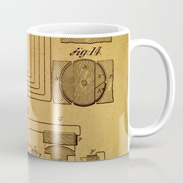 Tesla electromagnetic motor Coffee Mug