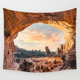 Arches National Park Sunrise Wall Tapestry