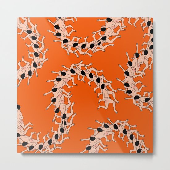 CENTIPEDE Metal Print