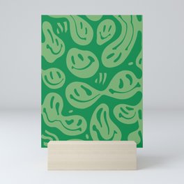 Money Green Melted Happiness Mini Art Print