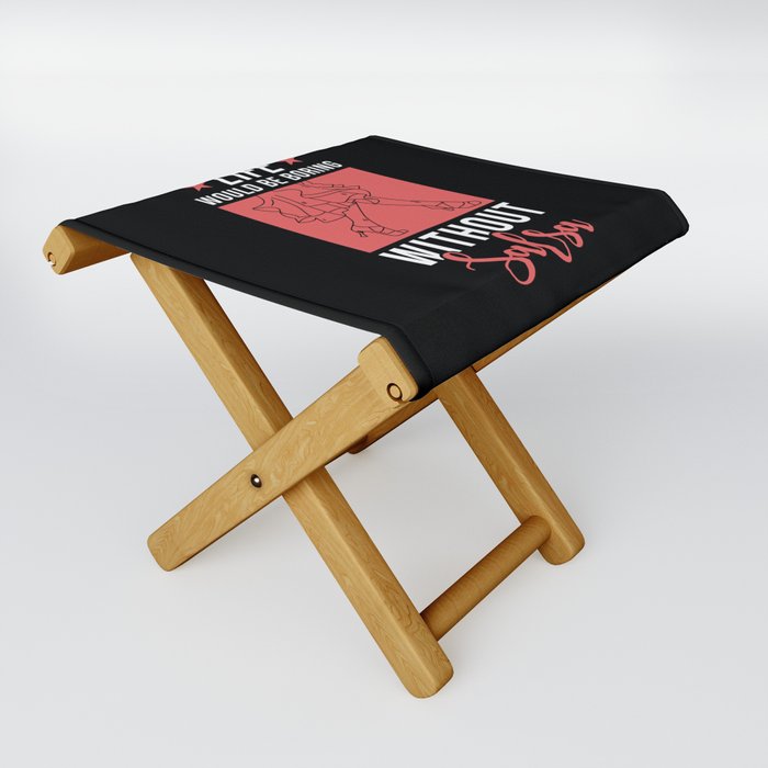 Salsa gift salsa dancer saying Folding Stool