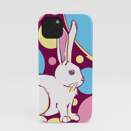 Psychedelic Rabbit iPhone Case