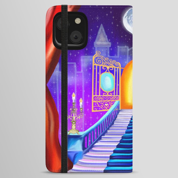 Operatic Heavenly Staircase Path iPhone Wallet Case