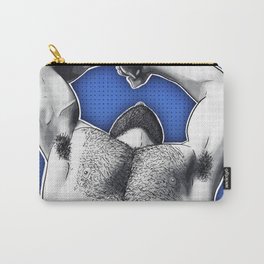 Stretch Carry-All Pouch | Chest, Gaybear, Lgbt, Gay, Hairy, Pecs, Queer, Popart, Gaymuscle, Digital 
