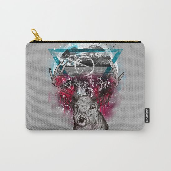 Cosmic Deer Carry-All Pouch