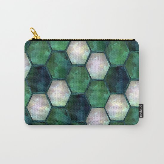 Geometric abstraction. Carry-All Pouch