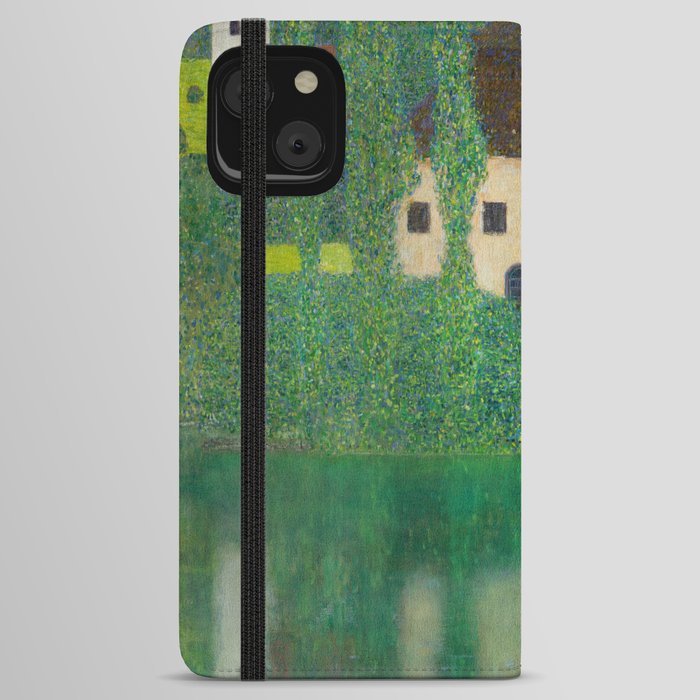 Gustav Klimt - Water Castle iPhone Wallet Case