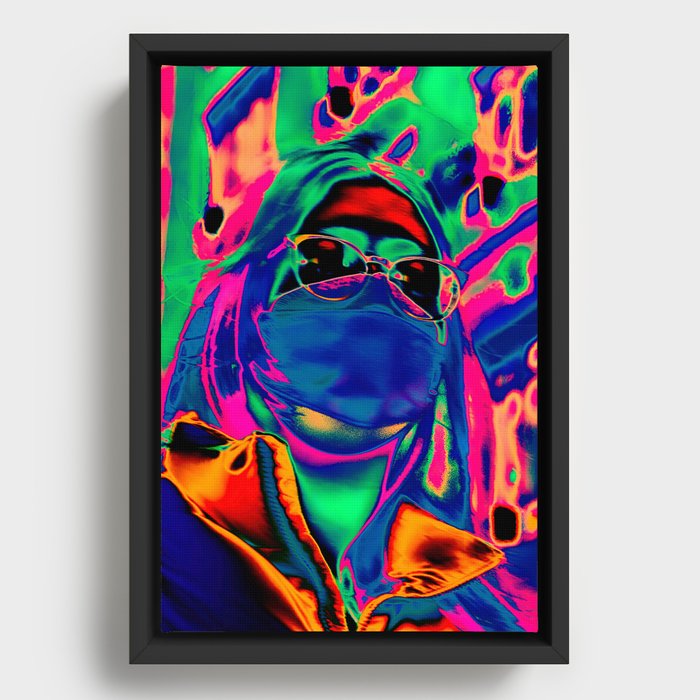 2022 Psychedelia Framed Canvas