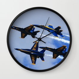 US Navy Blue Angels Wall Clock