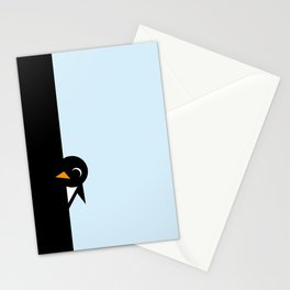 Peeking Penguin Stationery Cards