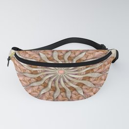Morphing Iris Wooly-Fluff Fanny Pack