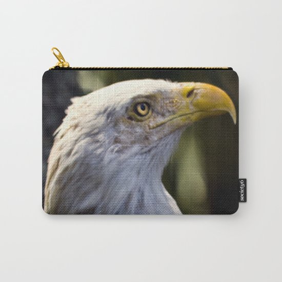 Proud Bald Eagle Carry-All Pouch