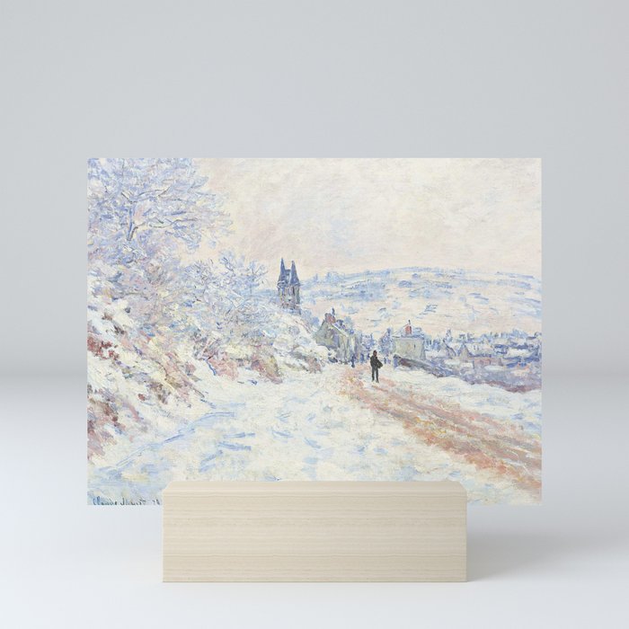 The Road to Vétheuilv by Claude Monet Mini Art Print