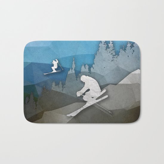 The Skiers Bath Mat