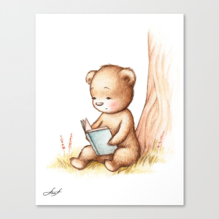 Teddy Bear With Heart Balloon Art Print by Anna Abramskaya - Fine Art  America