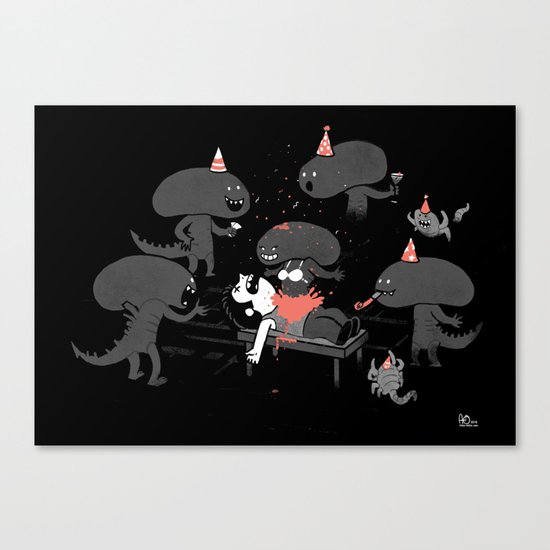 Surprise!!! Canvas Print