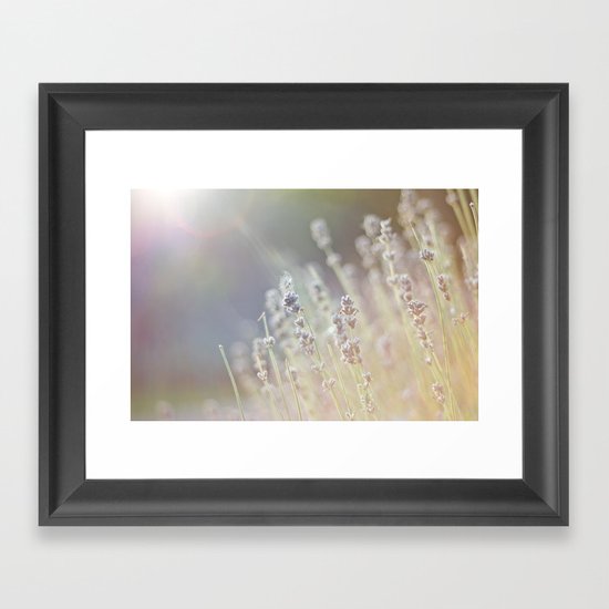 A touch of life Framed Art Print
