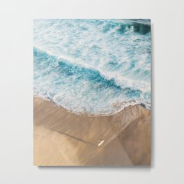 The Surfer and The Ocean Metal Print | Waves, Cabo San Lucas, Photograph, Beach, Summer, Photo, Surfer, Travel, Mexico, Baja 