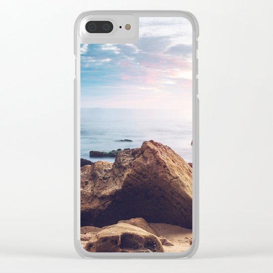 Ocean Rock Clear iPhone Case