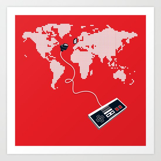 Control The World Art Print