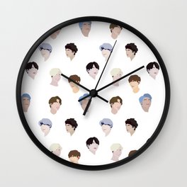 Minimalist BTS Design Wall Clock