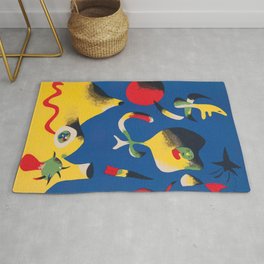 The Air — Joan Miró  Area & Throw Rug
