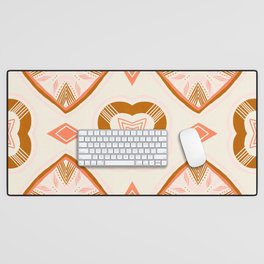 los olivos, repeat pattern Desk Mat