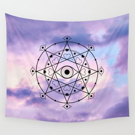 Mandala In The Sky - My Magic Source by Bianca Liu Wall Tapestry