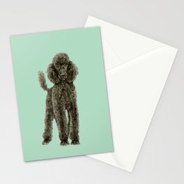 Poodle Stationery Cards