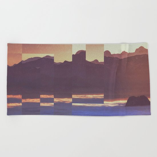 Fractions A53 Beach Towel