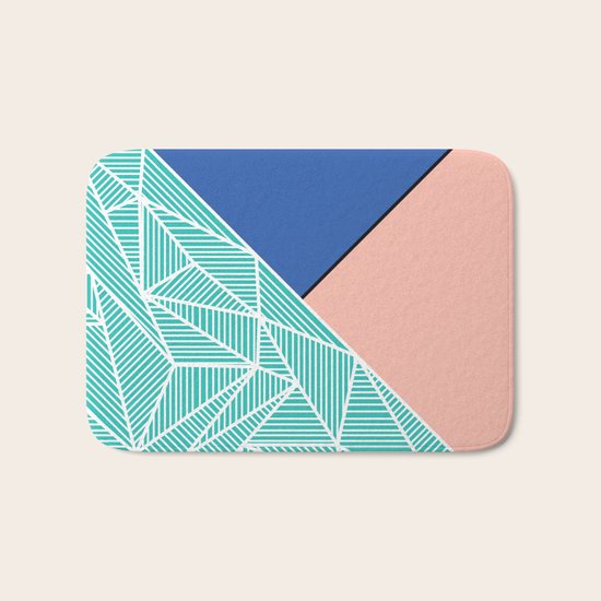 B Rays Geo 4 Bath Mat