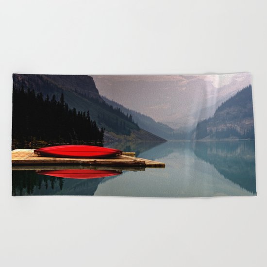 landscape of gods Beach Towel