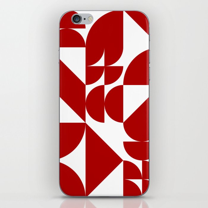 Geometrical modern classic shapes composition 9 iPhone Skin