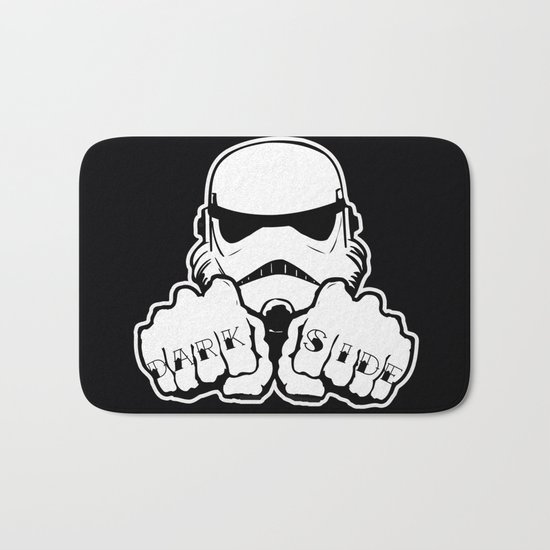 Dark Side Knuckle Bath Mat