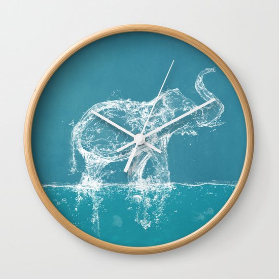 Elephant Wall Clock
