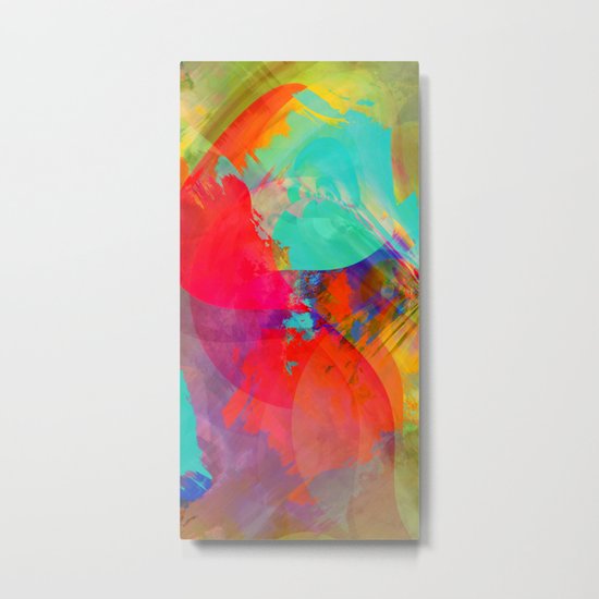 Multicolored abstract no. 27 Metal Print