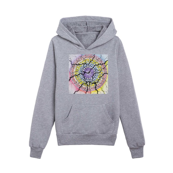 Mandala of Power Kids Pullover Hoodie