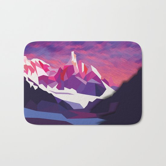 Night Mountains No. 12 Bath Mat