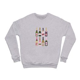 French Champagne Collection – Pink & Green Crewneck Sweatshirt